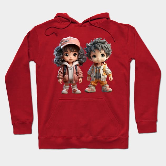 Chibi valentine character Hoodie by ChibiCharm